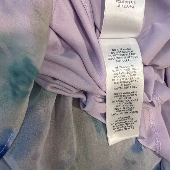 Adrianna Papell Watercolor Floral Midi Dress size 2 NWT - Picture 13 of 14